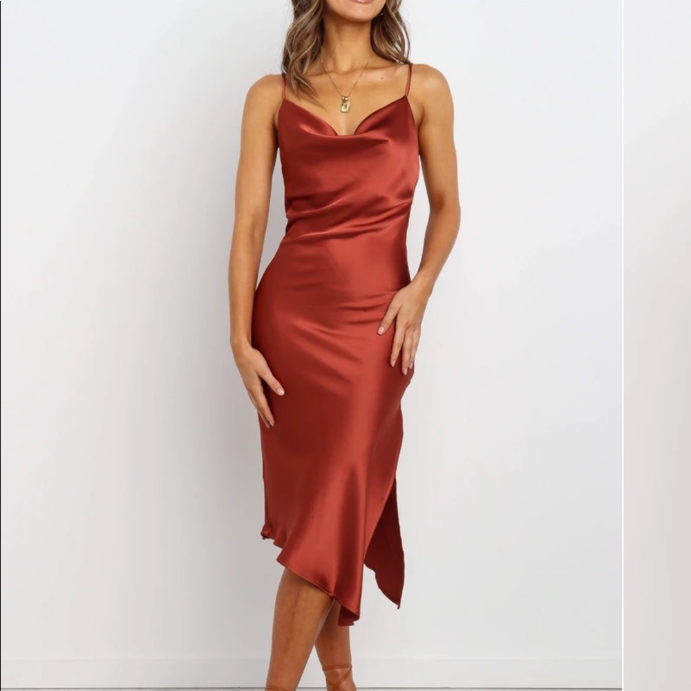 Petal + Pup Cyprus Dress in Rust
